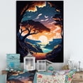 thumbnail image 2 of Designart Road To The Sunset III Canvas Wall Art, 2 of 5