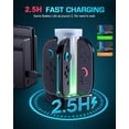 thumbnail image 2 of Charging Dock for Switch 2 Joycons Game Controller, Charging Station with 5 Colors RGB Light and 6 Game Card Storage Slots, 2 of 7