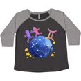 thumbnail image 3 of Inktastic Gemini Constellation Zodiac Sign Illustration Women's Plus Size T-Shirt, 3 of 5