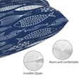 thumbnail image 3 of Pofeuu Ornamental Fish Print Polyester Microfiber Plush Pillowcases, Super Soft and Cozy Pillow Case Covers with Envelop Closure（Pillow core not included）-14"x20", 3 of 6