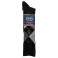 thumbnail image 3 of Chaps Classic Dress Argyle Crew Socks 3-Pair Pack, 3 of 5