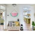 thumbnail image 3 of Eveokoki Watermelon Door Sign Hello Summer Door Hanger Wood Front Door Wreath Decor Wall Hanging Housewarming Gift Home Decor, 3 of 5