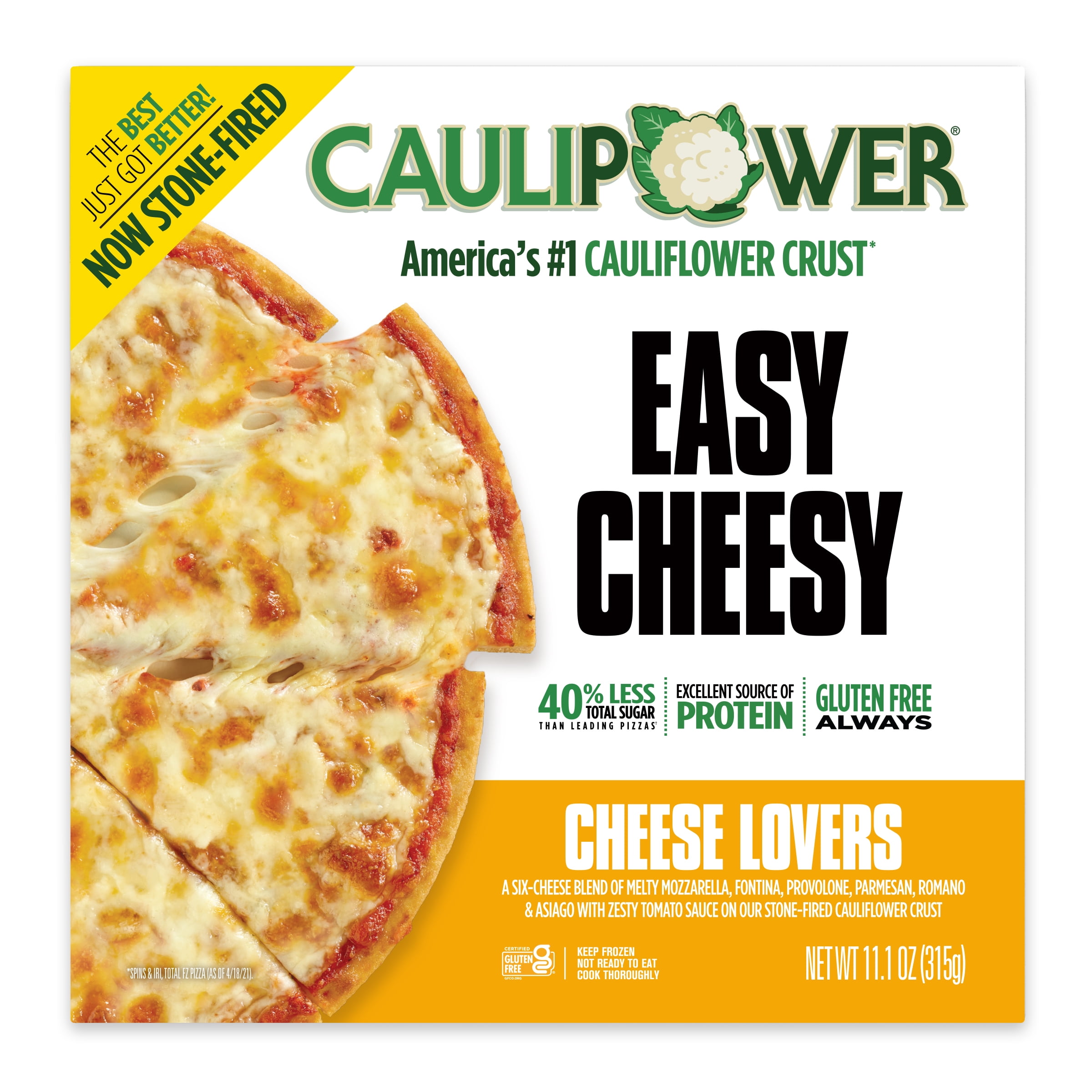 Caulipower Cauliflower Crust Cheese Frozen Pizza 11.1oz