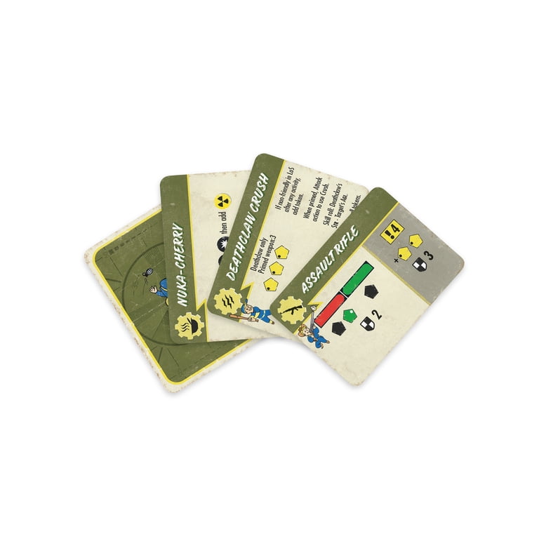 Modiphius Fallout Wasteland Warfare – Wave 1 Fundamentals Card Deck – Alle Profil- & AI-Karten Der Ersten Welle – Inklusive Errata