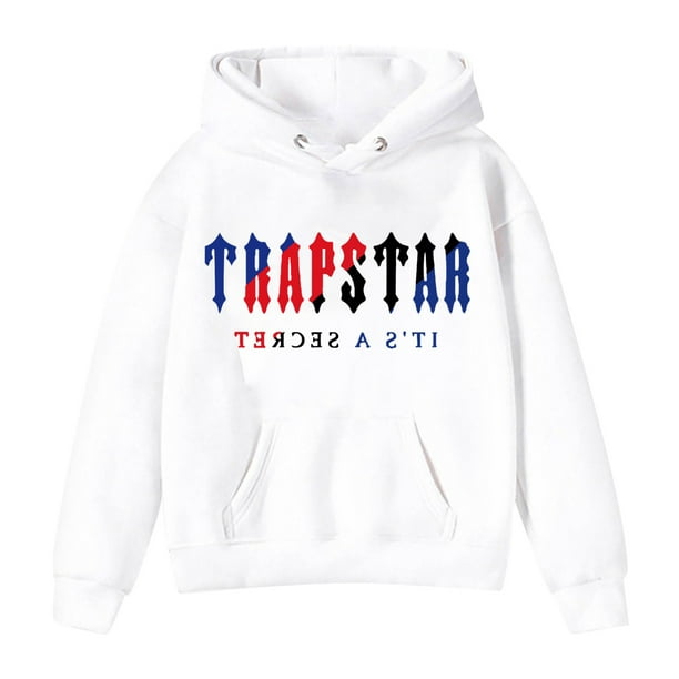 Kids Tops Trapstar Hoodies for Kids Long Sleeve Graphic