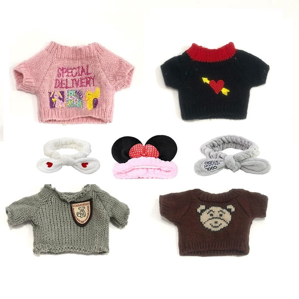Cafe Mini Duck LAlafanfan Duck clothes Kawaii Plush Toy Clothes Headband Glasses Set Accessories Dressing up Children GiftClothes C He Qiyong unisex