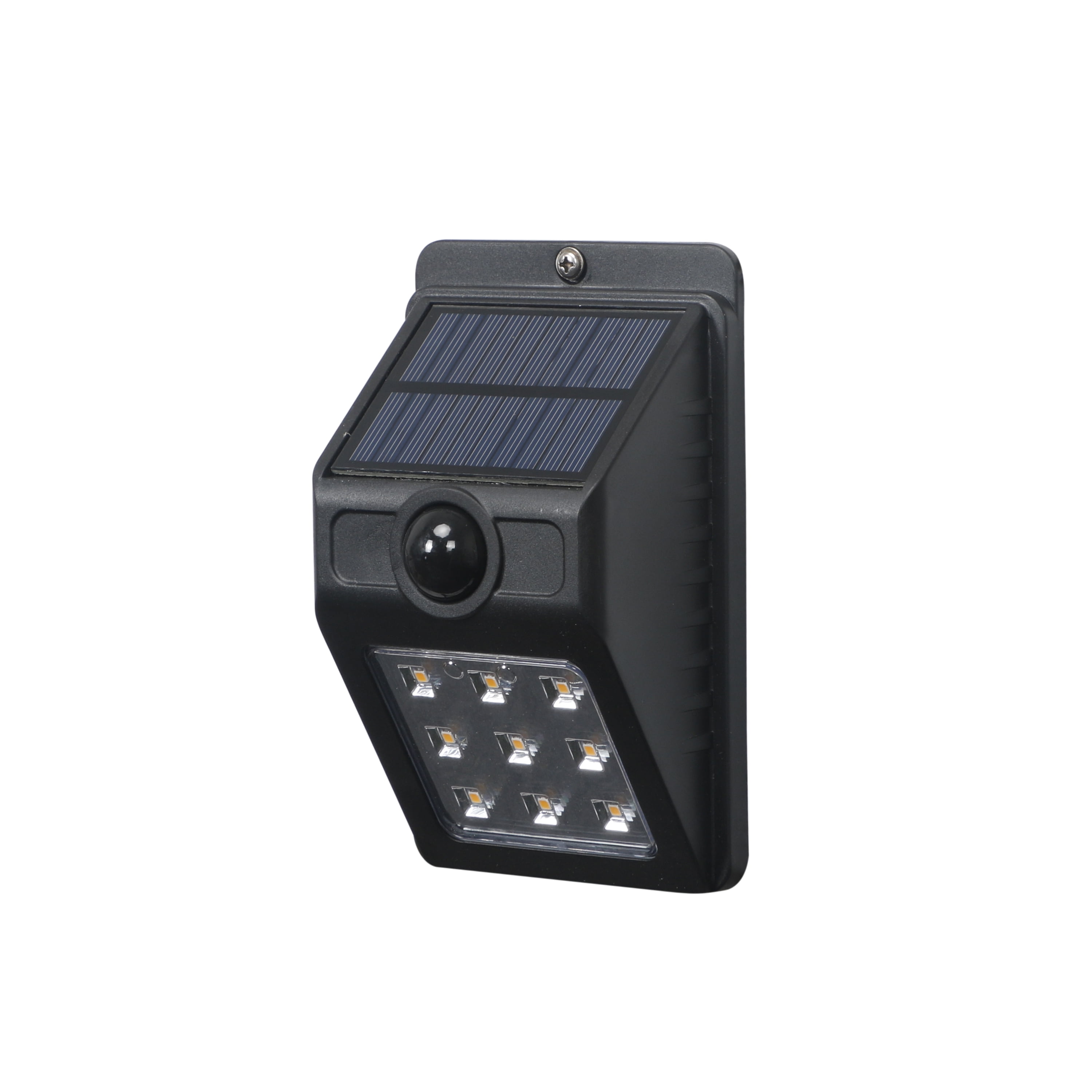 Mainstays 5 Lumen Outdoor Solar Deck Light and Step LED Light in Black