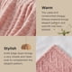 thumbnail image 4 of Manta Bedsure Sherpa de forro polar, tamaño doble, 150 x 200 cm, rosa, 4 of 7
