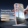 thumbnail image 4 of for Samsung Galaxy S23 Plus Case Clear Slim, [Built in Lens Protector] [Non Yellowing] TPU Bumper Transparent Back Hard Shell Shockproof Thin for Men Women for Samsung Galaxy S23 Plus, Pink, 4 of 5