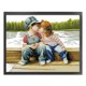 thumbnail image 2 of Bordado parcial Hilo de algodón ecológico 11CT Kit de punto de cruz de personas impresas FLhrweasw Nuevo, 2 of 9