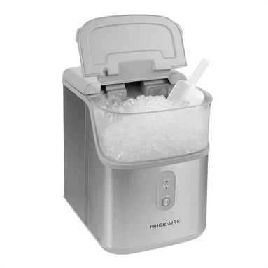 Frigidaire Machine à Glaçons Nuggets 15 kg (33 lb), Acier Inoxydable