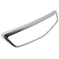 thumbnail image 3 of Grille Trim Compatible with HONDA CIVIC 1999-2000 Chrome Sedan, 3 of 5