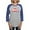 Heather/Blue, variant on CafePress - Play Doh Classic Logo Long Sleeve T Shirt - Womens Baseball Tee