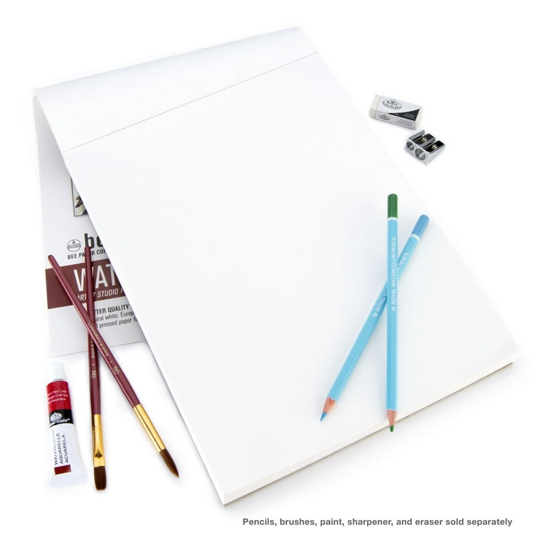 Bee Paper - 9 x 12 Watercolor Paper Artist Pad, 50 Sheets, 140