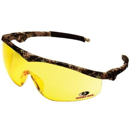 Mossy Oak Safety Glasses, Clear Lens, Anti-Scratch, Camouflage Frame