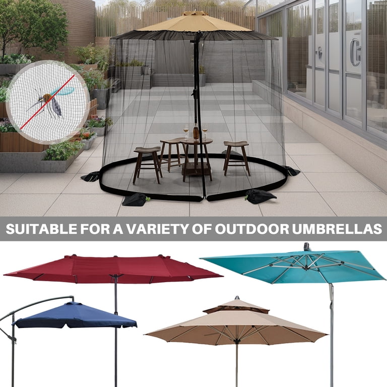 10 ft patio table umbrella 9 Ft Patio Umbrella for Outdoor Shade, Coffee