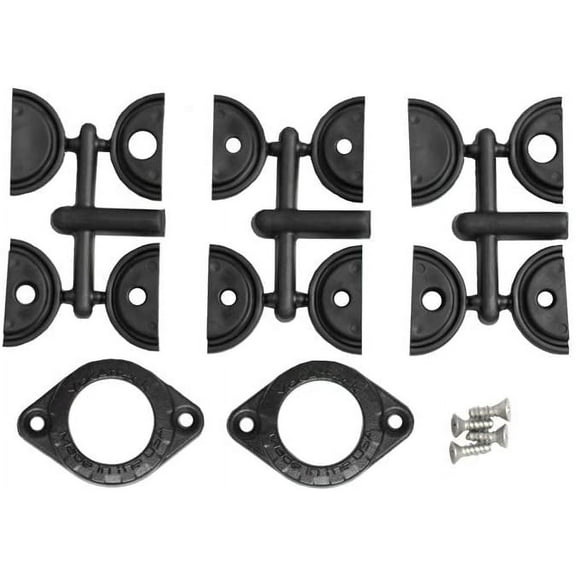 YakAttack Through Hull Wiring Kit Black