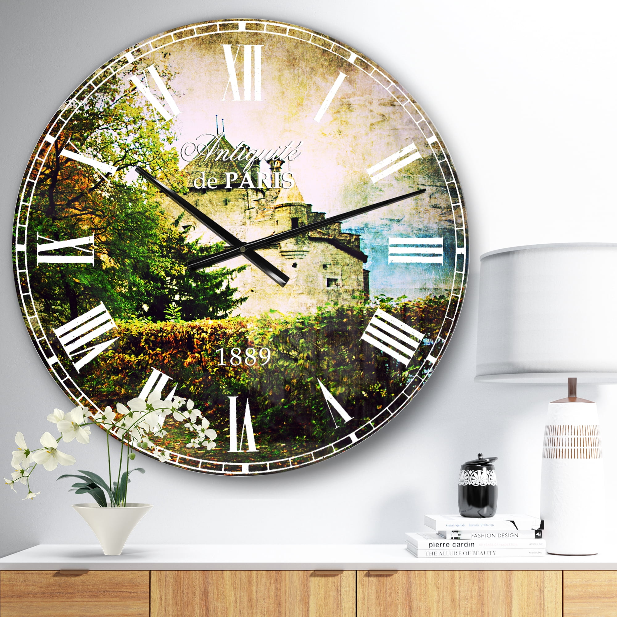 Designart 1 in French,Country,Modern Wall Clock