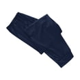 thumbnail image 4 of Family Pajamas Matching Sets Christmas Pjs Set Solid Color Long Sleeve Shirt and Pant Loungewear Sleepwear (Dad:2XL, Navy), 4 of 6