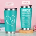 thumbnail image 4 of Nurse Gifts for Women, Nurses Appreciation Week Gifts, Nurse Graduation Gift Ideas for Nursing Student, Nurses Nutrition Facts Tumbler, Birthday Gifts for Registered Nurse Practitioner, 4 of 6
