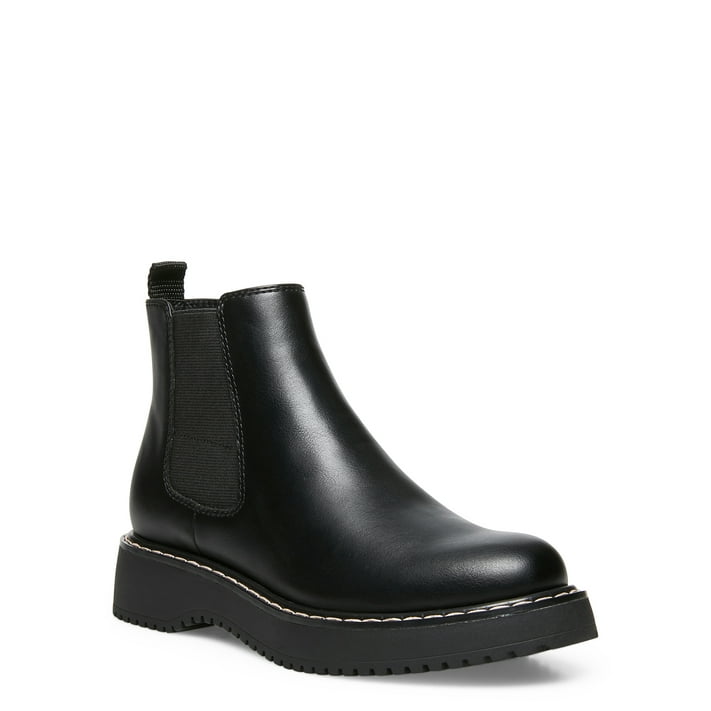 Madden Girl Women's Kween Lug Sole Chelsea Boot