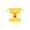 Yellow 2#, variant on Adjustable Pet Food Bowl - 5-Level Raised Feeder for Cats and Dogs, Trophy Design Anti-Slip Bowl with Neck Support, Slow Feeder and Water Bowl Combo,Plastic Version