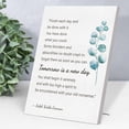 thumbnail image 5 of Inspirational Quotes Wall Art for a Fresh Start - Finish Each Day Quote by Ralph Waldo Emerson - Encouraging Encouragement Gifts for Women, Motivational Gifts Empowering Cheer Up Gifts, 5 of 6