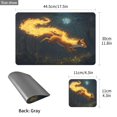 thumbnail image 4 of Wobogo Fire Fox Placemats Coasters Set of 1 Heat-resistant Non-slip Easy to Clean Square Dinner Plate Mat, 4 of 8