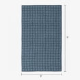 thumbnail image 6 of Mainstays Kids Tufted Blue Grid Washable Area Rug, 3' x 5', 6 of 6