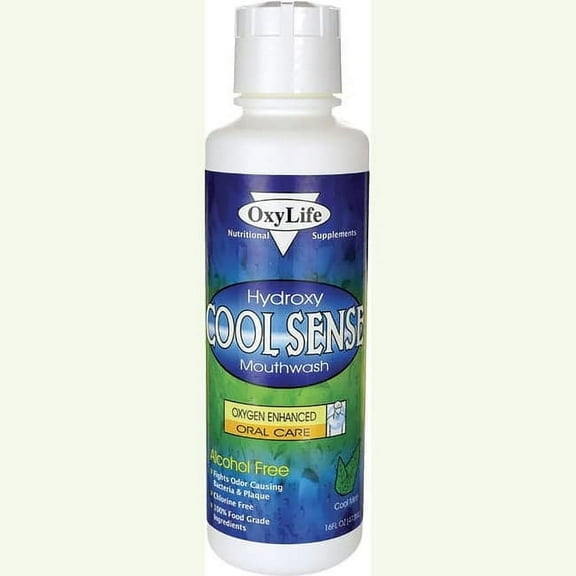 OxyLife Hydroxy Cool Sense Mouthwash - Cool Mint 16 fl oz Liq