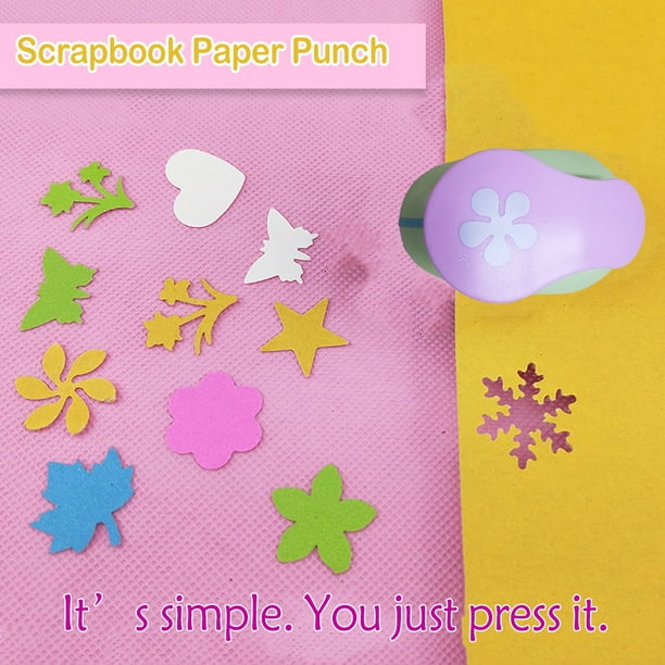 effortless flower hole punch paper craft