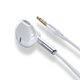 thumbnail image 1 of Auriculares XF06 Auriculares con cable de 3,5 mm Auriculares semi-en la oreja con reducción de ruido con diafragma de grafeno Control de cable de micrófono HD Blanco Lenovo Auriculares, 1 of 2
