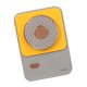 thumbnail image 2 of Ventilador portátil para colgar en el cuello, USB, recargable, mini enfriador, deportes, viajes, suministros de refrigeración, amarillo sidaley HA004082-03B, 2 of 6