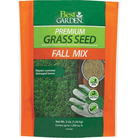 Best Garden 3 Lb. 750 Sq. Ft. Coverage Fall Mix Grass Seed