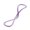Purple 25LB, variant on MOMOJIA Fitness Resistance Band Arm Back Shoulder Exercise Elastic Rope Training Device