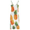 thumbnail image 5 of Lunarable Pineapple Design Sleeveless Dress Woman Fashion Long Dresses Women's Summer Suit Dress 2025, 5 of 7