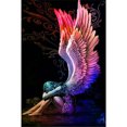 thumbnail image 1 of 5D bricolaje taladro redondo completo diamante pintura alado ángel rhinestone dibujar imagen Hugtrwg Para estrenar, 1 of 9