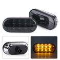 thumbnail image 2 of Luz de posición lateral para automóvil, 1 par de luces de posición laterales ámbar para automóvil, máxima eficiencia, 2 of 9