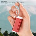 thumbnail image 3 of Mini  Ashtray, Compact Large Capacity Stylish Rectangular Anti Soot Flying Easy To Clean Metal Ashtray with Lid for Car Travel Red,Gold,Blue,Green,Black,Silver, 3 of 8