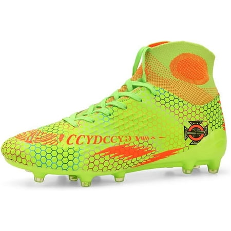 

Men s soccer boots football shoes cleats spike shoes sneaker comfortable adults athletic outdoor/indoor/competition/training