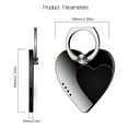 thumbnail image 5 of Yaoyar USB Lighter Rechargeable Electric Flameless Lighter, Heart-Shaped Phone Ring Buckle BracketLighter, Windproof Lighter, 2 in 1 Function Unique Cool Lighter, 5 of 5