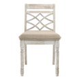 thumbnail image 2 of Pemberly Row 19" Fabric & Wood Side Chairs in Antique White (Set of 2), 2 of 8