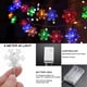 thumbnail image 2 of Luces navideñas Dinheiro, luces de cadena de copos de nieve, luces de hadas impermeables con pilas, 2 of 6