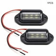 thumbnail image 4 of 1Pcs DC 12V Car Rear Trunk Switch Assembly License Plate Lamp Warm White Light Reverse Rear License Plate Lamp, 4 of 9