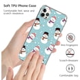 thumbnail image 2 of Christmas Snowman Case Compatible with iPhone 12 Pro Max,Unique Art Design TPU Bumper Cover Case, 2 of 6