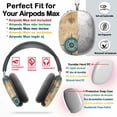 thumbnail image 2 of Protective Cover for AirPods Max Vintage Nautical Maps Seamless Patterns=2 Headphones Aesthetic Print Snap On Cases, 2 of 5