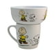 thumbnail image 1 of Set Desayuno Individual Ambient 21 Vajilla Porcelana 2 Piezas Snoopy Peanuts con Caja de Regalo, 1 of 5