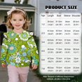 thumbnail image 7 of DISNIMO Flower Printed Sweatshirt for Girls Long Sleeve Pullover Tops Comfy Sweater Lightweight T-Shirts for Fall Winter 2-3 Years, 7 of 7