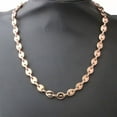 thumbnail image 6 of Multi-color 7"-40" Women Men's Chain Stainless Steel Coffee Beads Link Necklace, 6 of 6