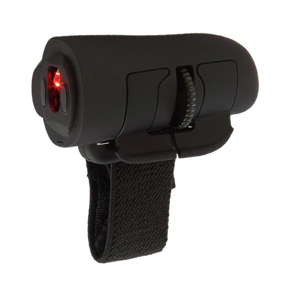 Ratón Inalámbrico Óptico Macarena 2.4G Mini ratón de dedo Negro